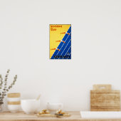 Australische Vintage Poster opnieuw ingesteld (Keuken)