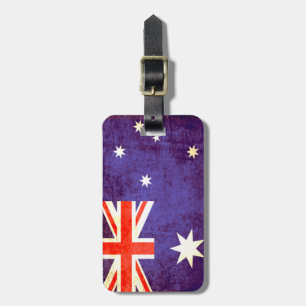 Australische vlag Australië bagagelabel