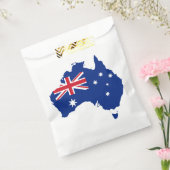 Australische vlag bedankzakje (Gezegeld)