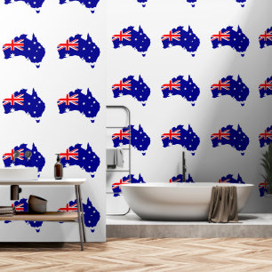 Australische vlag behang