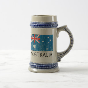 Australische vlag bierpul