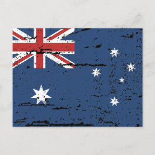 Australische vlag Briefkaart