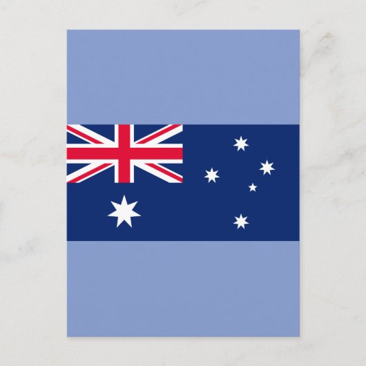 Australische vlag briefkaart (Voorkant)
