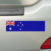 Australische vlag bumpersticker (Op auto)