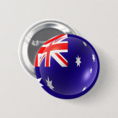 Australische vlag Button (Voorkant /achterkant)