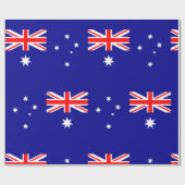 Australische vlag cadeaupapier (Vlak)
