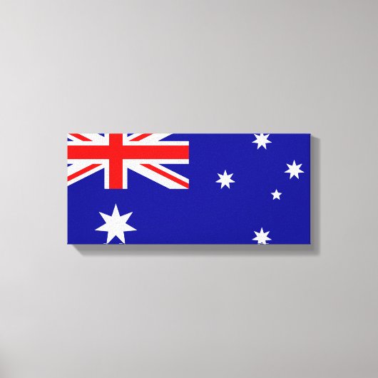 Australische vlag canvas afdruk (Voorkant)
