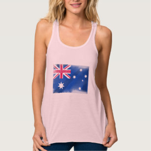 Australische vlag Fadeout Tanktop