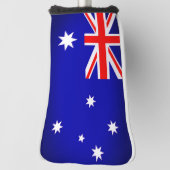 Australische vlag Golf Head-Hoesje Golfheadcover (Draai 90)