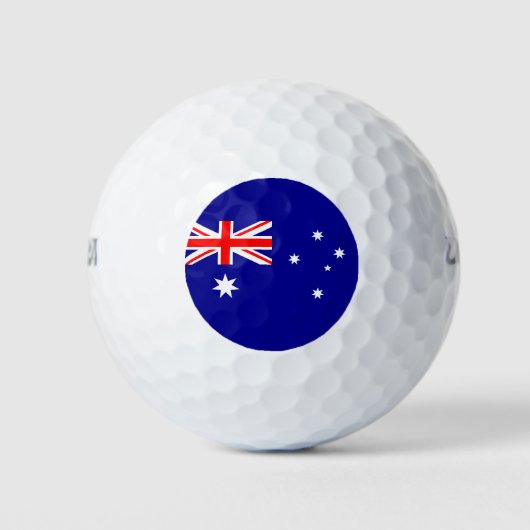 Australische vlag golfballen (Voorkant)