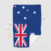 Australische vlag golfhanddoek (Insitu)