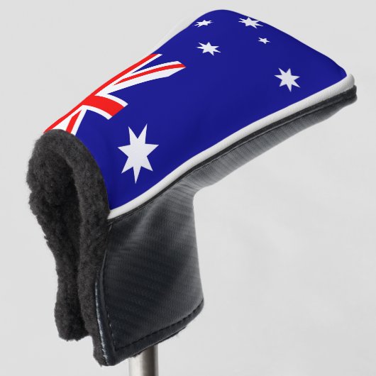 Australische vlag golfheadcover (3/4 voorkant)