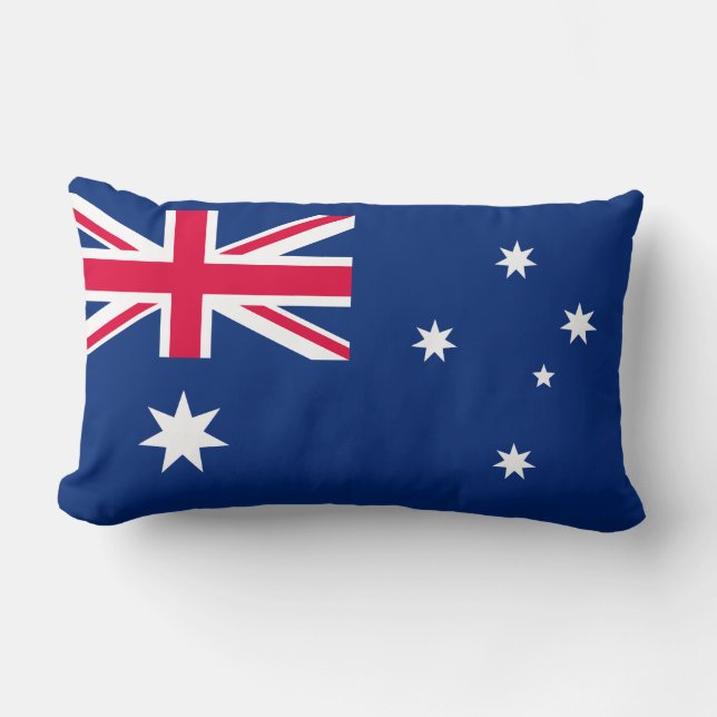 Australische vlag gooit pijp kussen (Voorkant)