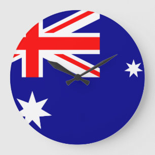 Australische vlag grote klok