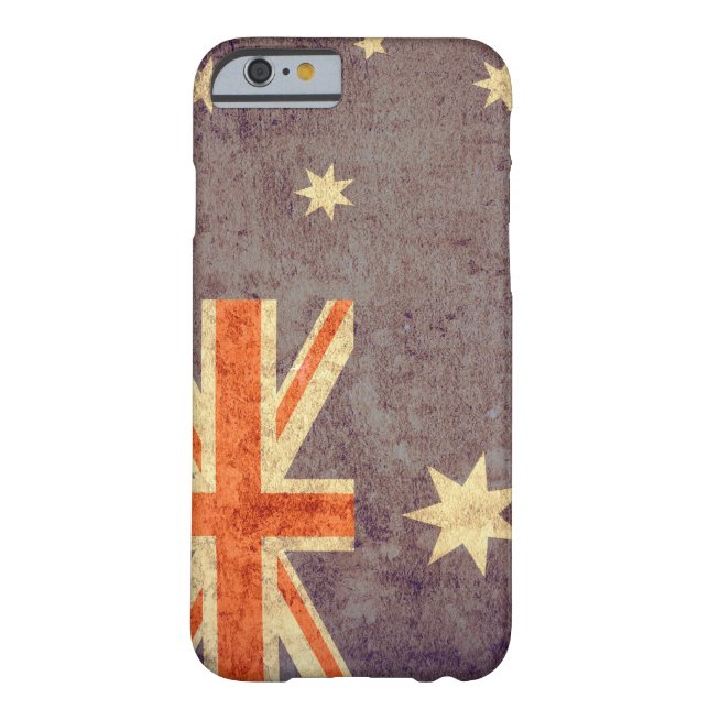 Australische vlag - Grunge Case-Mate iPhone Case (Achterkant)