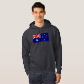 Australische vlag hoodie (Voorkant volledig)