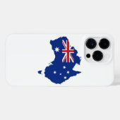 Australische vlag iPhone hoesje (Achterkant horizontaal)