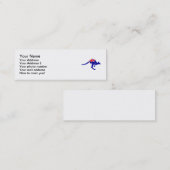 Australische vlag mini visitekaartje (Voorkant / Achterkant)