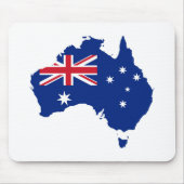 Australische vlag muismat (Voorkant)