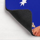 Australische vlag muismat (Hoek)