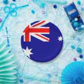 Australische vlag papieren bordje (Feest)