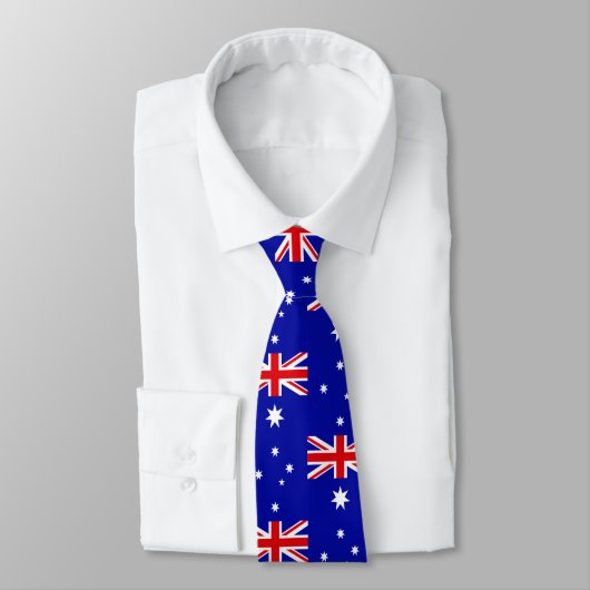 Australische vlag patroon stropdas (Gebonden)
