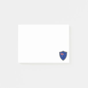 Australische vlag — post-it notes