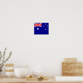 Australische vlag poster (Keuken)