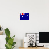 Australische vlag poster (Thuiskantoor)
