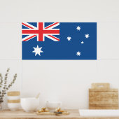 Australische vlag poster (Keuken)