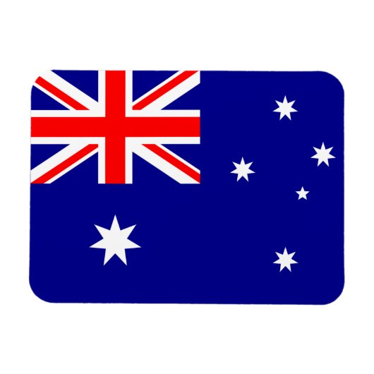 Australische vlag Premium Magnet Magneet (Horizontaal)