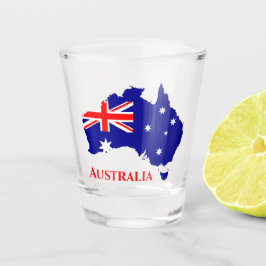 Australische vlag shot glas