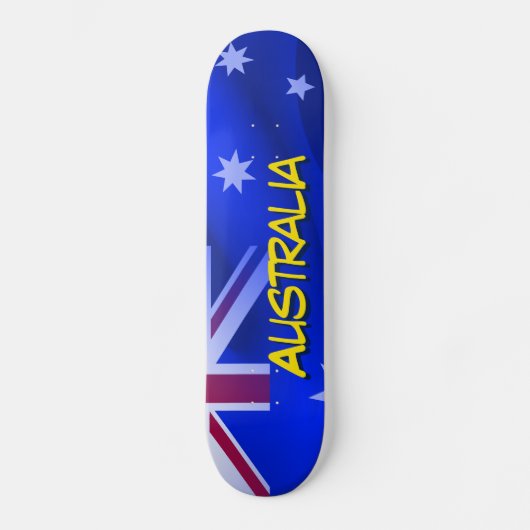 Australische vlag skateboard (Voorkant)