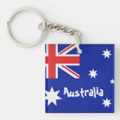 Australische vlag sleutelhanger (voorkant)