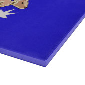 Australische vlag snijplank (Hoek)