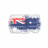 Australische vlag sticker (Voorkant)