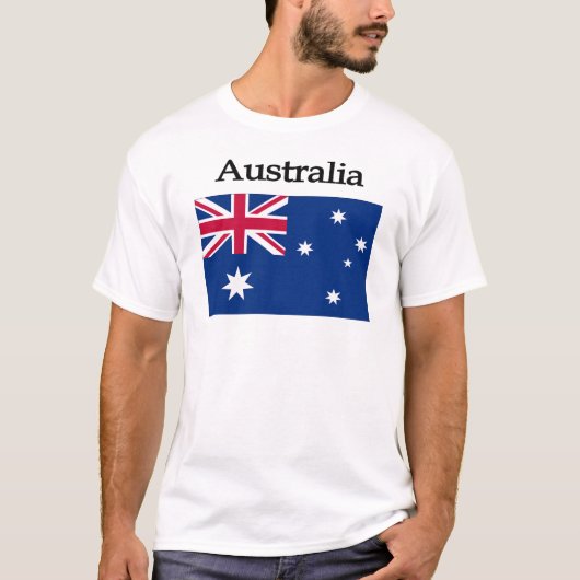 Australische vlag t-shirt (Voorkant)