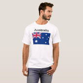 Australische vlag t-shirt (Voorkant volledig)