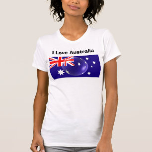 Australische vlag t-shirt