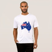 Australische vlag t-shirt (Voorkant volledig)