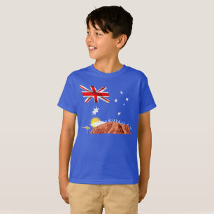 Australische vlag t-shirt