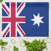 Australische vlag theedoek (Gevouwen)