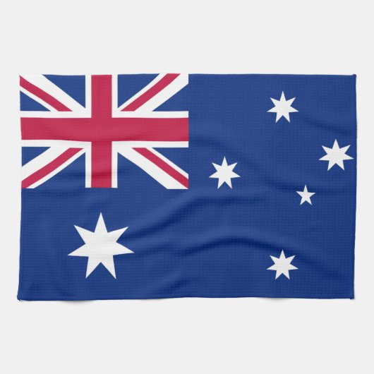 Australische vlag theedoek (Horizontaal)
