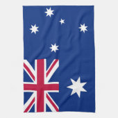 Australische vlag theedoek (Verticaal)