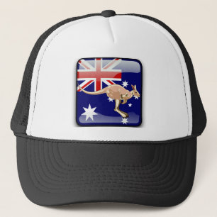 Australische vlag trucker pet