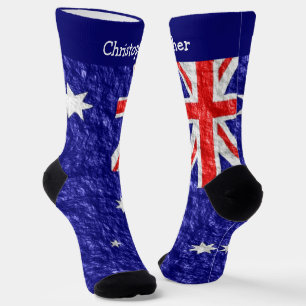 Australische vlagontwerp sokken