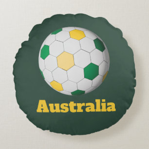 Australische voetbal rond kussen