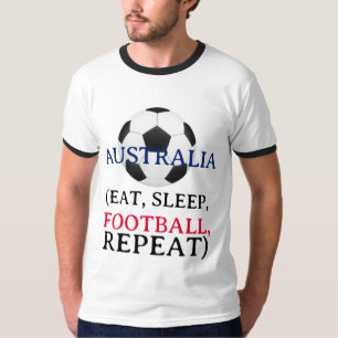 Australische Voetbalfan Achempong 2026 WK: T T-shirt