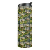 Australische vogels op een vogelbaard, thermische  thermosbeker (Gedraaid links)