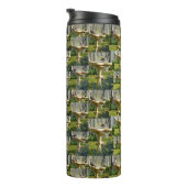 Australische vogels op een vogelbaard, thermische  thermosbeker (Geroteerd rechts)